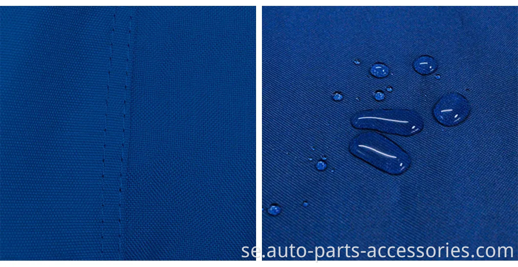 Tunga täcken PVC-beläggning vattentät anti-UV Trailable Boat Cover